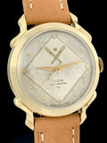 Rare 1950’s Elgin Self-Winding Shock Master Rare Baseball Diamond Dial
