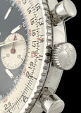 1967 Breitling Chronomat Chronograph Black Panda Dial S.Steel Ref. 808