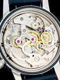 1969 Breitling Geneve Sprint Chronograph Stainless Steel Panda Dial Ref 2010