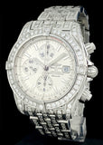 2000's Breitling Chronomat Chronograph Diamond Case & Bracelet A13356