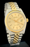 1977 Rolex OP Datejust 2-Tone 18K/14K Gold & Steel Sigma Dial 1601