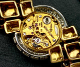 1930s Art Deco Jaeger-LeCoultre 18k Rose Diamond Haute Horology/Jewelry