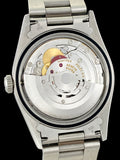 1997 Rolex OP Datejust Black Dial S.Steel Case Oyster Bracelet Ref. 16200