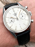1960’s Heuer Carrera Chronograph 3647S Stainless Steel Valjoux 92