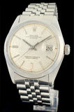1970 Rolex Datejust Linen Sigma Dial Stainless Steel Jubilee Bracelet 1600