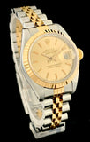 1987 Rolex Oyster Perpetual Datejust 26mm 18k Gold & Steel 69173