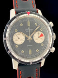 1969 Breitling Geneve Sprint Chronograph Stainless Steel Panda Dial Ref 2010