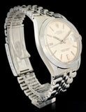 1970 Rolex Datejust Linen Sigma Dial Stainless Steel Jubilee Bracelet 1600