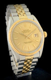 1969 Rolex Oyster Perpetual Datejust 2-Tone 18k/14k Gold & Steel 1601