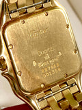 1990's Cartier Panthere Solid 18k Gold Large 27mm Ref. 887968 W/Box