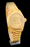 1989 Rolex 18k Gold Oyster Perpetual Datejust President 69178
