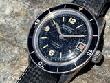 1960's Blancpain Fifty Fathoms Aqua Lung Automatic 1000 Feet Diver Tropic Dial