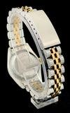 1987 Rolex OP Datejust 26mm 18k Gold & Steel Black Dial 69173