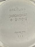 1967 Breitling Chronomat Chronograph Black Panda Dial S.Steel Ref. 808