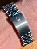 1998 Rolex OP Datejust White Roman Numeral Dial on Jubilee 16234
