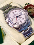 2007 Rolex Explorer II Polar White Dial 16570 Complete w/Box & Papers
