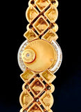 1930s Art Deco Jaeger-LeCoultre 18k Rose Diamond Haute Horology/Jewelry