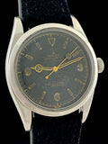1953 Rolex Explorer Chronometer Tropic Gilt Dial 1st Explorer Model 6350