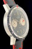 1969 Breitling Geneve Sprint Chronograph Stainless Steel Panda Dial Ref 2010