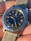 1960s Wittnauer Geneve Skin Diver Stainless Steel Model Ref 4000