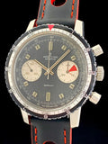 1969 Breitling Geneve Sprint Chronograph Stainless Steel Panda Dial Ref 2010