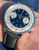 1967 Breitling Chronomat Chronograph Black Panda Dial S.Steel Ref. 808