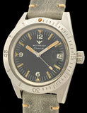 1960s Wittnauer Geneve Skin Diver Stainless Steel Model Ref 4000