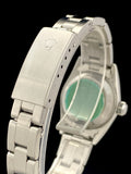 1999 Ladies Rolex Oyster Perpetual Black Dial Stainless Steel Oyster Bracelet 76030