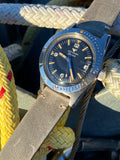 1960s Wittnauer Geneve Skin Diver Stainless Steel Model Ref 4000