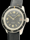 1960's Blancpain Fifty Fathoms Aqua Lung Automatic 1000 Feet Diver Tropic Dial