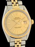 1969 Rolex Oyster Perpetual Datejust 2-Tone 18k/14k Gold & Steel 1601