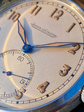 1940s Jaeger-LeCoultre Military Style Stainless steel Calatrava Calibre P469/C