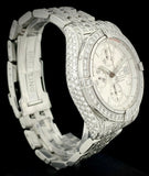 2000's Breitling Chronomat Chronograph Diamond Case & Bracelet A13356