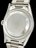 1997 Rolex OP Datejust Black Dial S.Steel Case Oyster Bracelet Ref. 16200