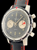 1969 Breitling Geneve Sprint Chronograph Stainless Steel Panda Dial Ref 2010