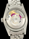1973 Tiffany & Co Rolex Datejust Model 1603 In Stainless Steel On Jubilee