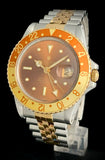 1972 Rolex GMT Master 18k/Steel Root Beer 1675 Box & Booklets