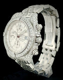 2000's Breitling Chronomat Chronograph Diamond Case & Bracelet A13356