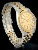 1977 Rolex OP Datejust 2-Tone 18K/14K Gold & Steel Sigma Dial 1601