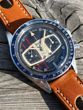 1960's Yema Rallye Racing Chronograph Mario Andretti Ref 9312