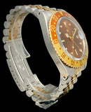 1972 Rolex GMT Master 18k/Steel Root Beer 1675 Box & Booklets