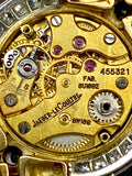 1930s Art Deco Jaeger-LeCoultre 18k Rose Diamond Haute Horology/Jewelry