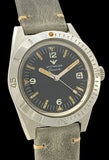1960s Wittnauer Geneve Skin Diver Stainless Steel Model Ref 4000