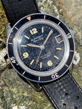 1960's Blancpain Fifty Fathoms Aqua Lung Automatic 1000 Feet Diver Tropic Dial