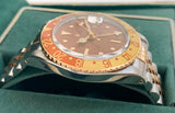 1972 Rolex GMT Master 18k/Steel Root Beer 1675 Box & Booklets