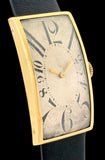 1920's Art Nouveau Exploding Numbers Dial 14k Gold Military History