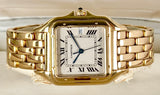 1990's Cartier Panthere Solid 18k Gold Large 27mm Ref. 887968 W/Box