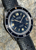 1960's Blancpain Fifty Fathoms Aqua Lung Automatic 1000 Feet Diver Tropic Dial