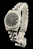 1987 Ladies Rolex Oyster Perpetual Date Black Dial Box/Papers 69190