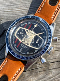 1960's Yema Rallye Racing Chronograph Mario Andretti Ref 9312